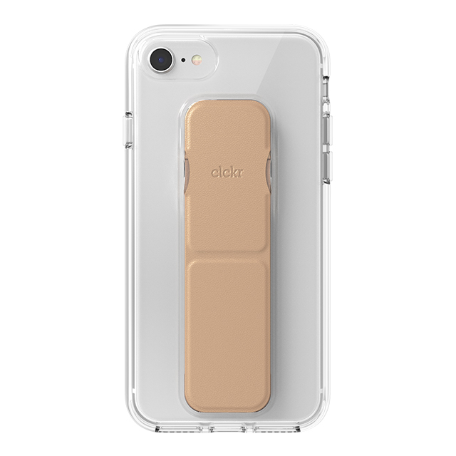 【iPhoneSE(第3/2世代)/8/7/6s/6 ケース】CLEAR GRIPCASE FOUNDATION (CLEAR/ROSE GOLD)サブ画像