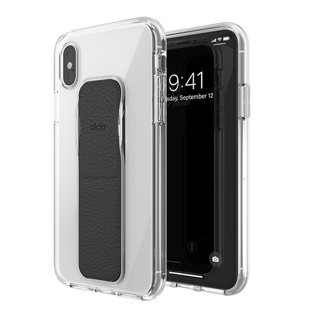 【iPhoneXS/X ケース】CLEAR GRIPCASE FOUNDATION (CLEAR/BLACK)goods_nameサブ画像