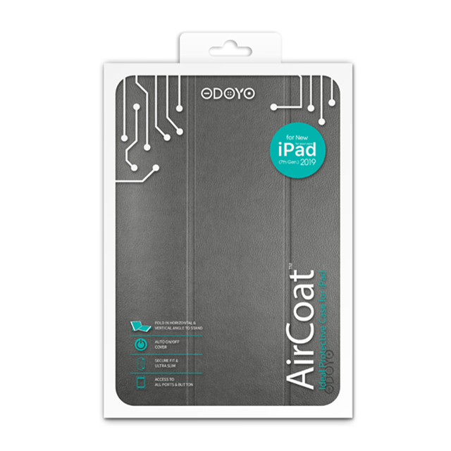 【iPad(10.2inch)(第9/8/7世代) ケース】AIRCOAT (Quartz Grey)サブ画像