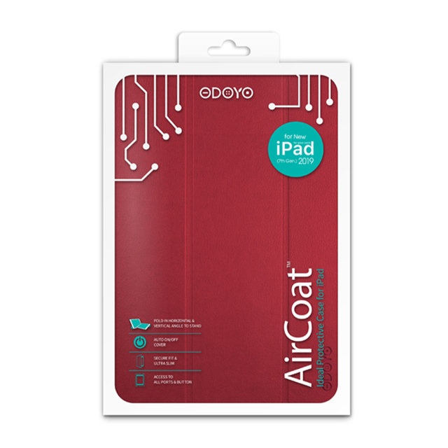 【iPad(10.2inch)(第9/8/7世代) ケース】AIRCOAT (Burgundy Red)goods_nameサブ画像