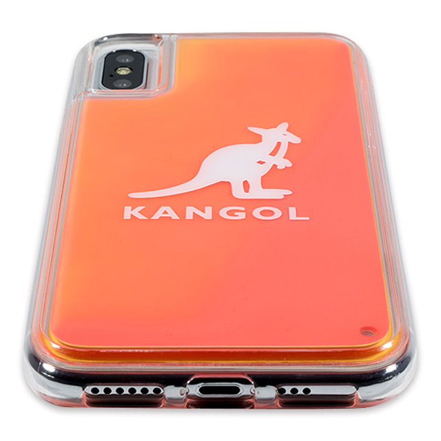 【iPhoneXS/X ケース】KANGOL NEON SAND LOGO (ORG)サブ画像