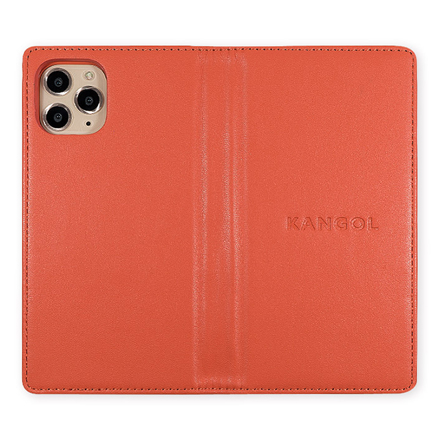 【iPhone11 Pro ケース】KANGOL EMBOSS LOGO (ORG)サブ画像