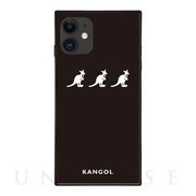 【iPhone11/XR ケース】KANGOL スクエア型 ガラ...