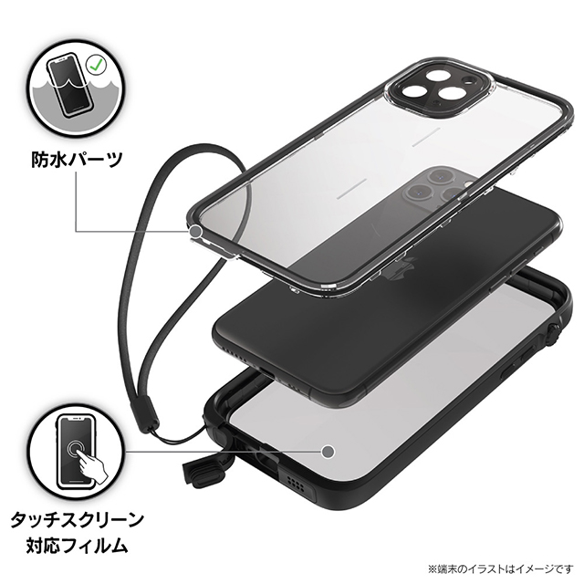 【iPhone11 Pro ケース】Catalyst Case (ブラック)サブ画像