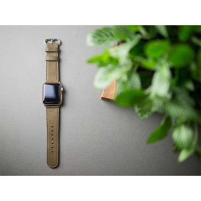 【Apple Watch バンド 40/38mm】Apple Watch band (Olive) for Apple Watch SE(第2/1世代)/Series6/5/4/3/2/1サブ画像