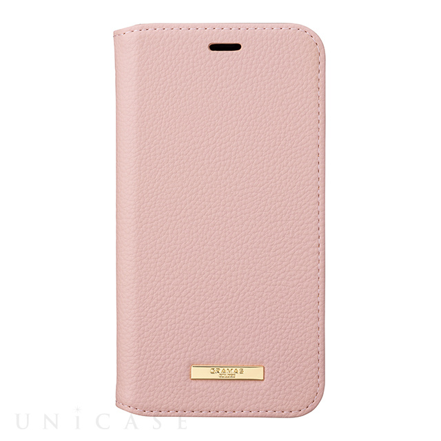 【iPhoneXS/X ケース】“Shrink” PU Leather Book Case (Pink)