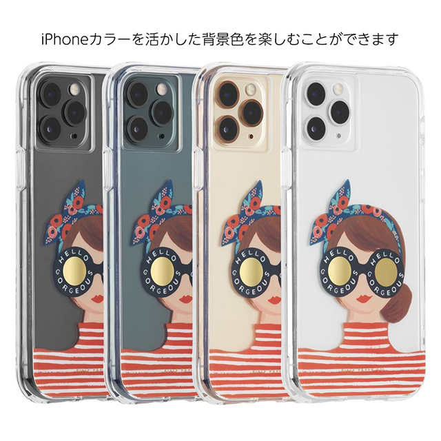 【iPhone11 Pro ケース】RIFLE PAPER × Case-Mate (Gorgeous Girl)サブ画像