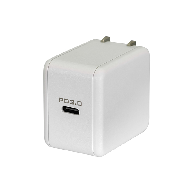 PowerDelivery対応 USB Type-C 1ポート AC充電器 PD3.0 最大出力18W (ホワイト)サブ画像