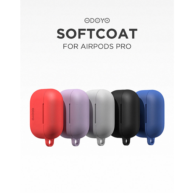 【AirPods Pro(第1世代) ケース】Soft Coat (Purple)サブ画像