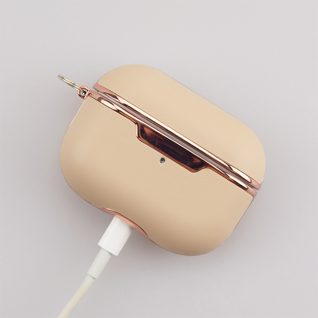 【AirPods Pro(第1世代) ケース】AirPods Pro Texture Case（smooth-beige）サブ画像