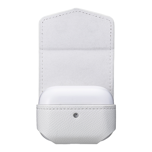 【AirPods Pro(第1世代)/AirPods(第3世代) ケース】“EURO Passione” PU Leather Case (White)goods_nameサブ画像