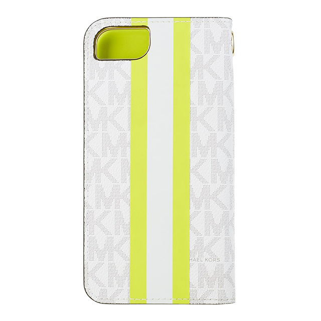 【iPhoneSE(第3/2世代)/8/7 ケース】Folio Case Lime Stripe with Charmgoods_nameサブ画像