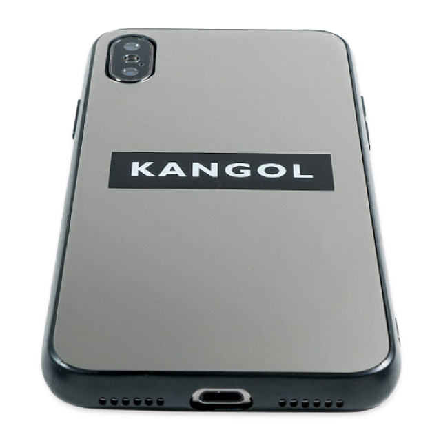 【iPhoneXS/X ケース】KANGOL MIRROR BOX LOGO (BLK)サブ画像