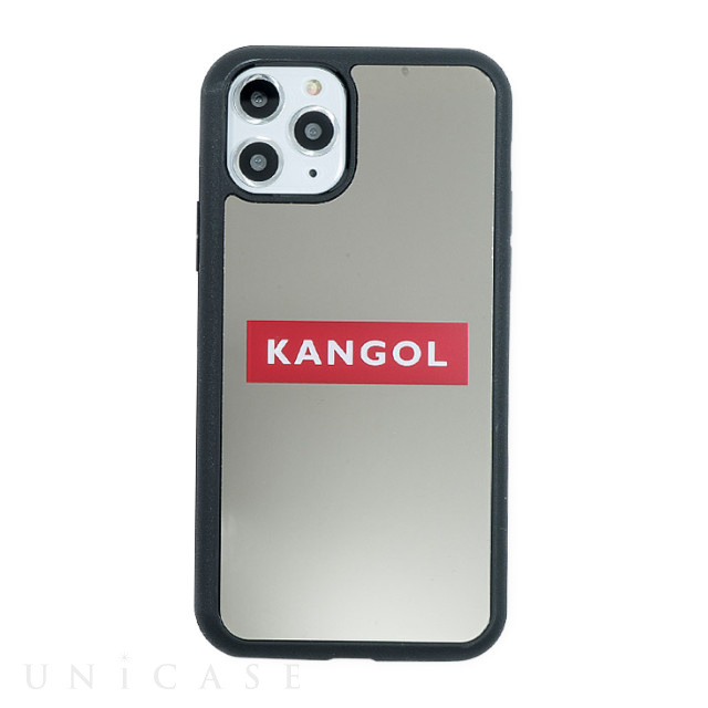 【iPhone11 Pro ケース】KANGOL MIRROR BOX LOGO (RED)