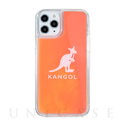 【iPhone11 Pro ケース】KANGOL NEON SAND LOGO (ORG)