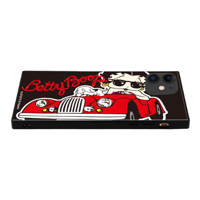 【iPhone11/XR ケース】Betty Boop スクエア型 ガラスケース (CAR)サブ画像