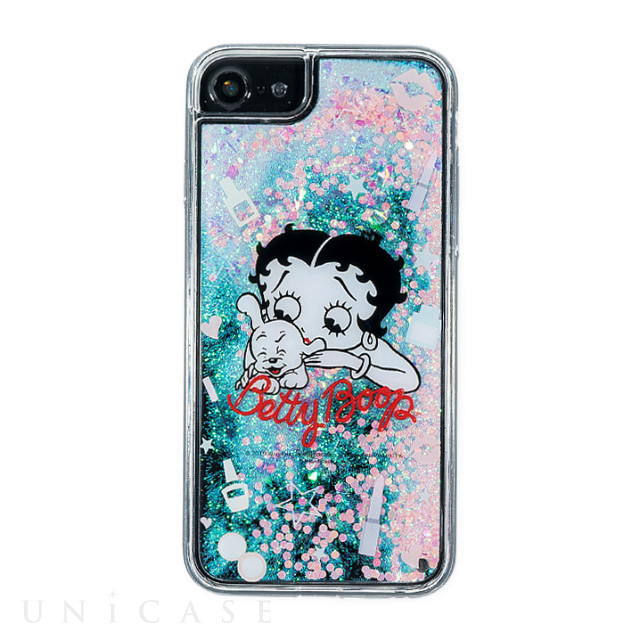 【iPhoneSE(第2世代)/8/7/6s/6 ケース】Betty Boop グリッターケース (Cosmetics)