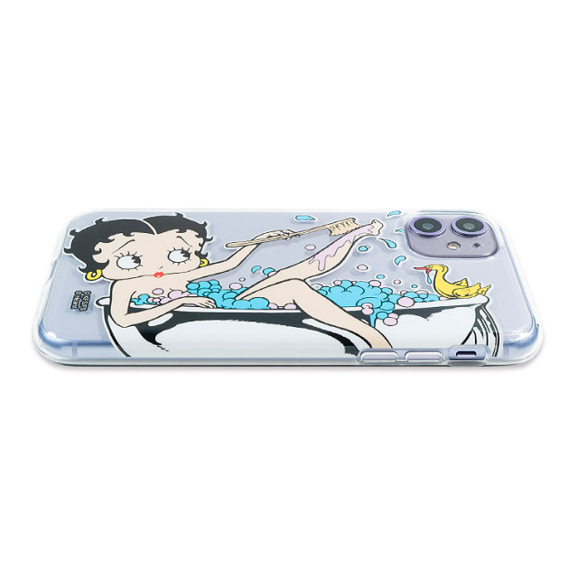 【iPhone11/XR ケース】Betty Boop クリアケース (BATH TIME)サブ画像