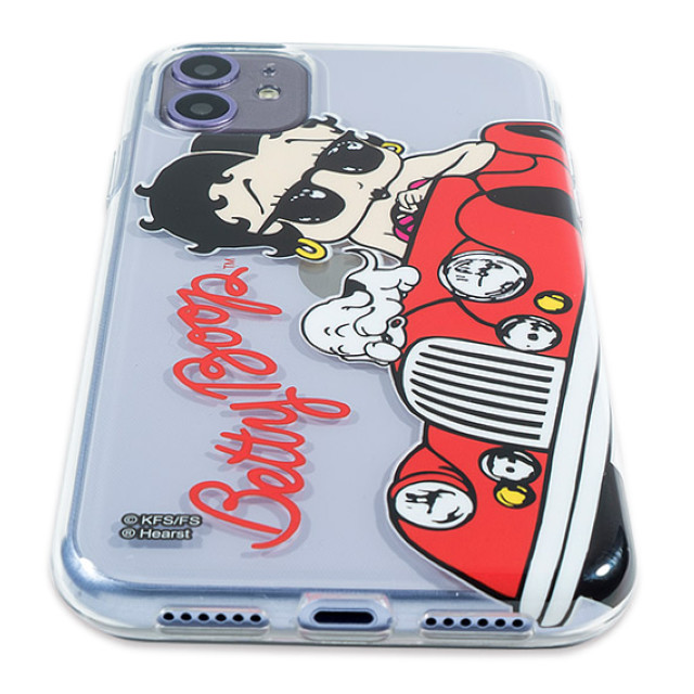 【iPhone11/XR ケース】Betty Boop クリアケース (RIDE ON)サブ画像