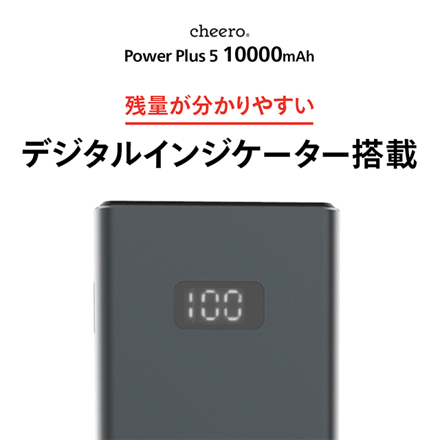Power Plus 5 10000mAh (メタリックグレー)サブ画像