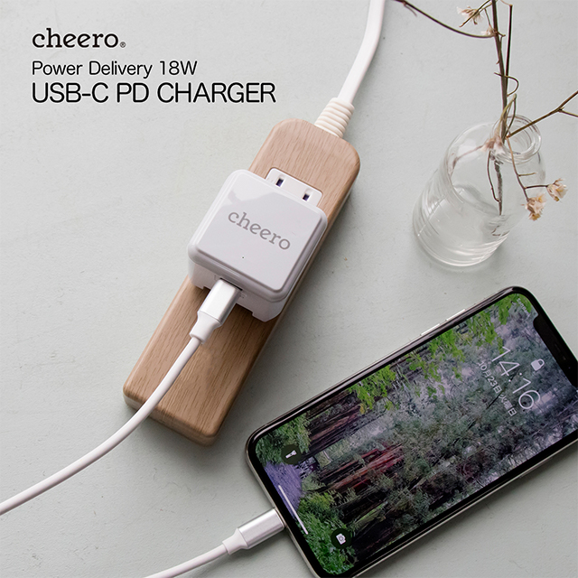 USB-C PD Charger 18W (ホワイト)サブ画像
