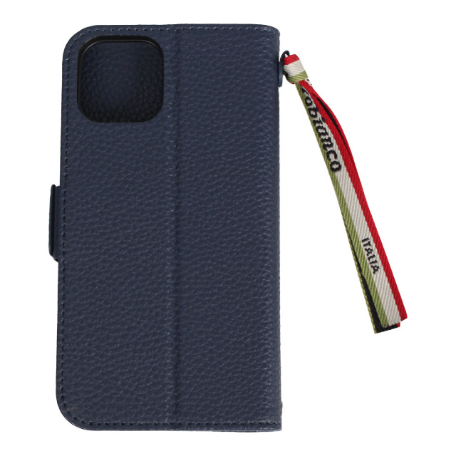 【iPhone11 Pro ケース】“シュリンク” PU Leather Book Type Case (ブルー)サブ画像