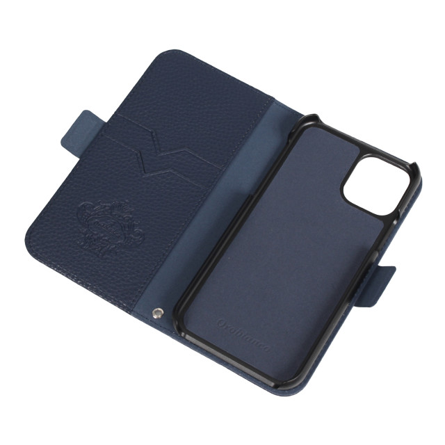 【iPhone11 Pro ケース】“シュリンク” PU Leather Book Type Case (ブルー)サブ画像