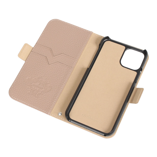 【iPhone11 Pro ケース】“シュリンク” PU Leather Book Type Case (グレー)サブ画像