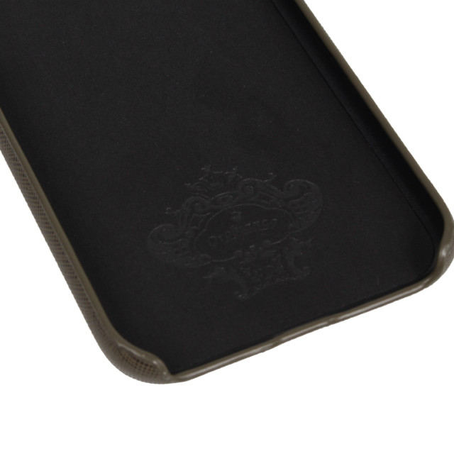 【iPhone11 ケース】“サフィアーノ調” PU Leather Back Case (グリーン)サブ画像