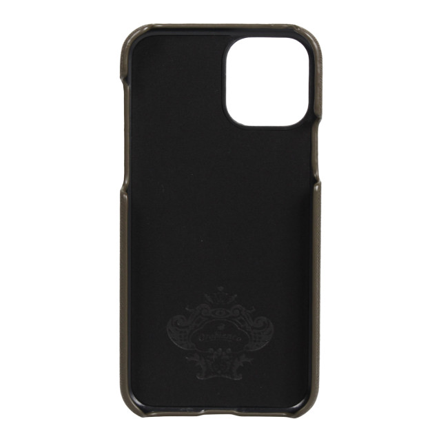 【iPhone11 Pro ケース】“サフィアーノ調” PU Leather Back Case (グリーン)goods_nameサブ画像