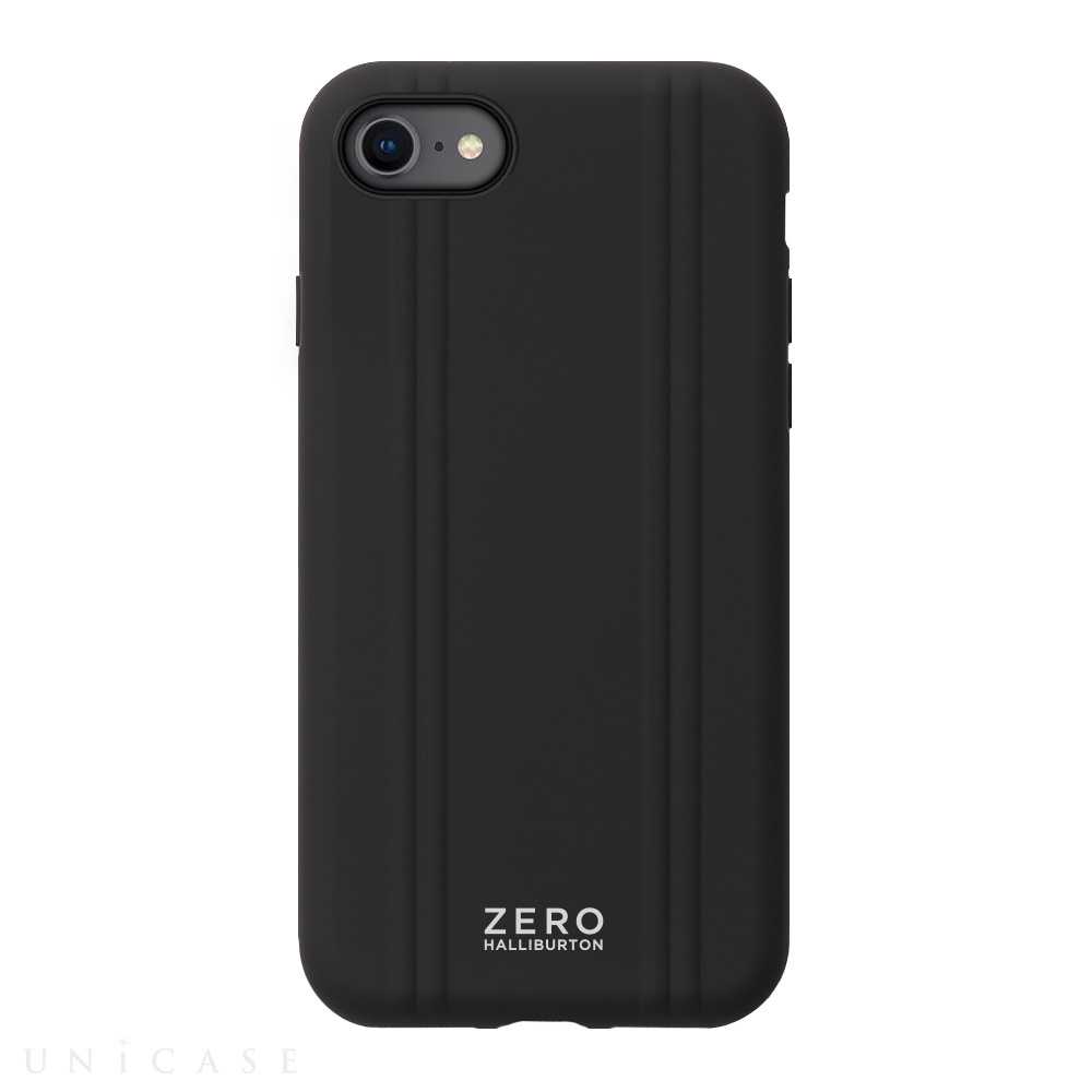 【iPhoneSE(第2世代)/8/7 ケース】ZERO HALLIBURTON Hybrid Shockproof Case for iPhoneSE(第2世代) (Black)
