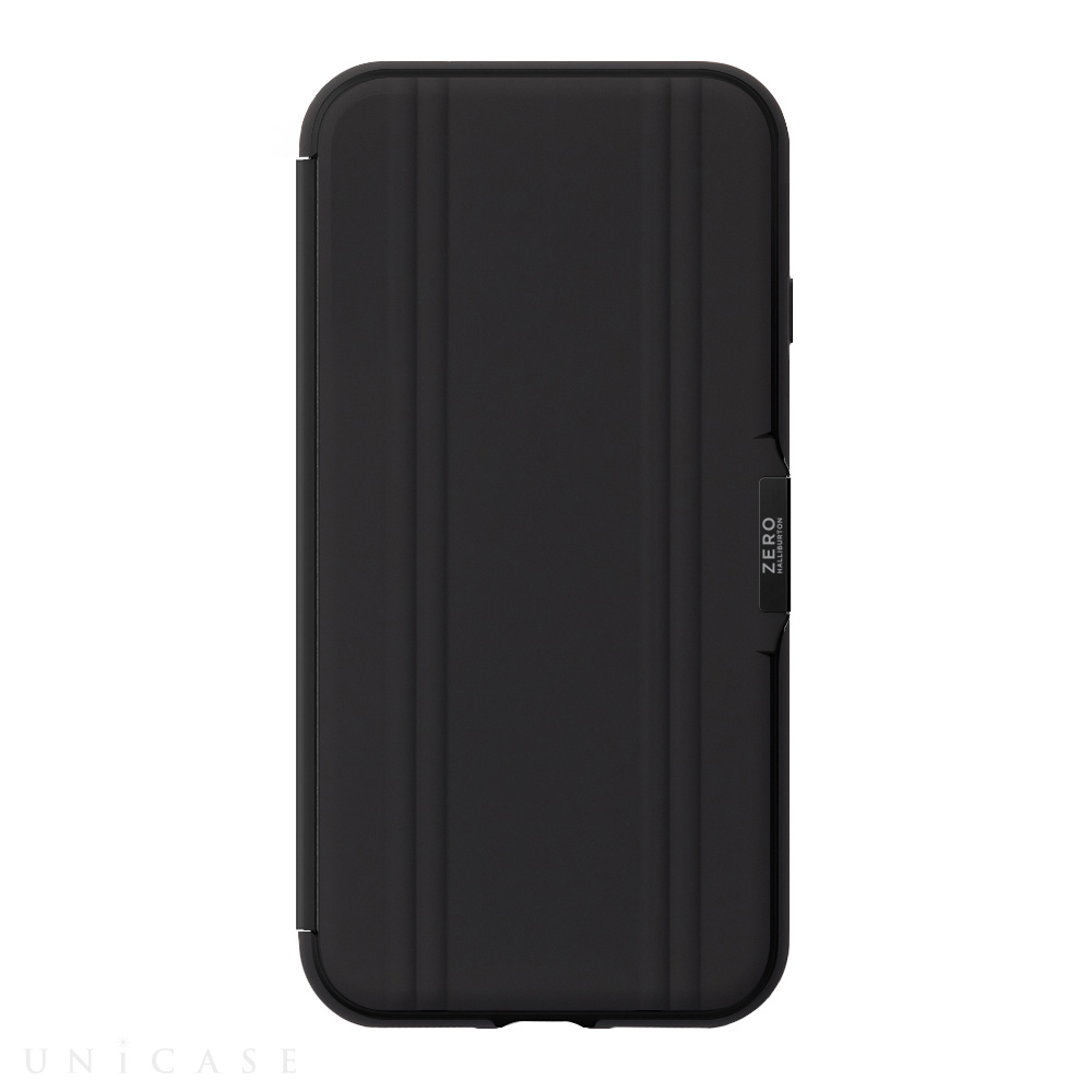 【iPhoneSE(第2世代)/8/7 ケース】ZERO HALLIBURTON Hybrid Shockproof Flip Case for iPhoneSE(第2世代) (Black)