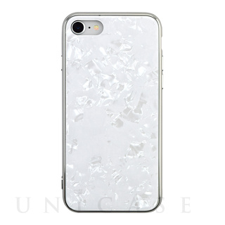 【iPhoneSE(第3/2世代)/8/7 ケース】Glass Shell Case for iPhoneSE(第2世代) (white)