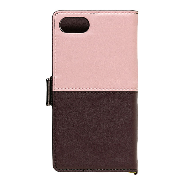 【iPhoneSE(第3/2世代)/8/7/6s/6 ケース】手帳型ケース JUDY (Pink × Brown)goods_nameサブ画像