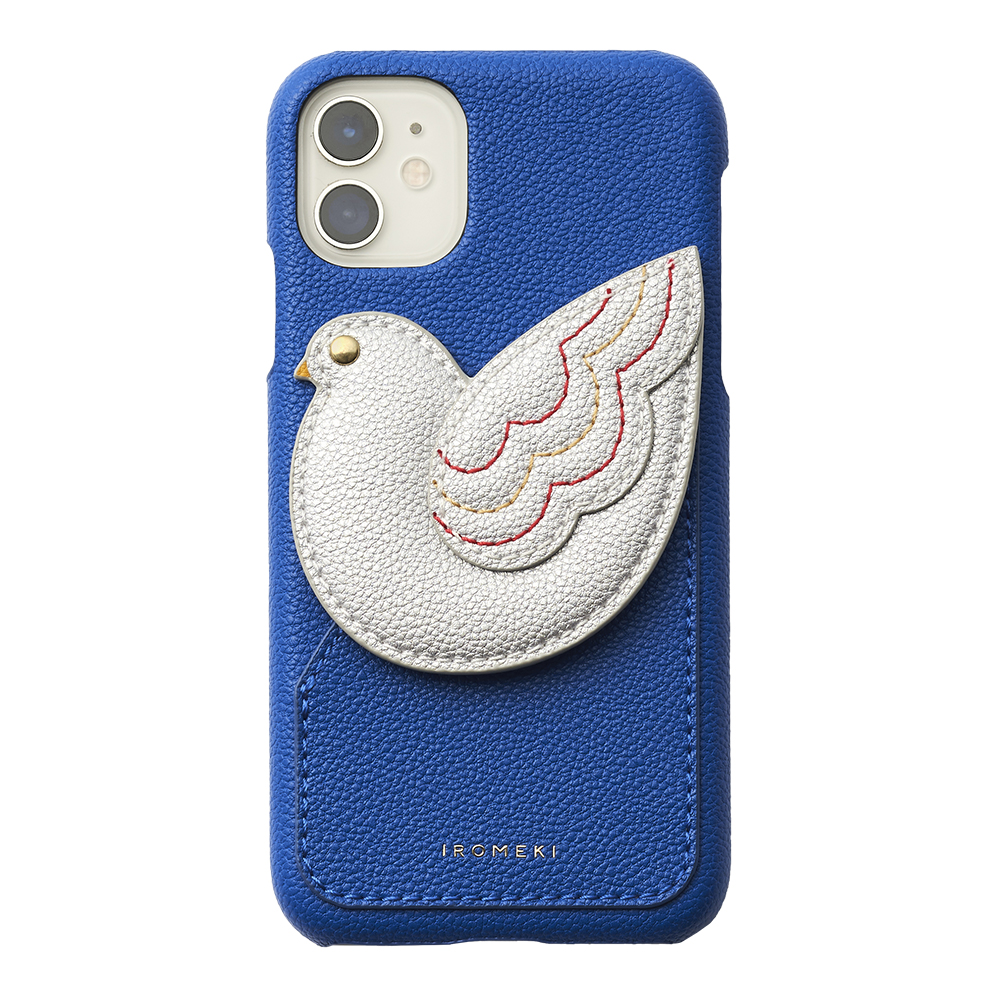 【iPhone11/XR ケース】peace of mind case for iPhone11 (blue)サブ画像