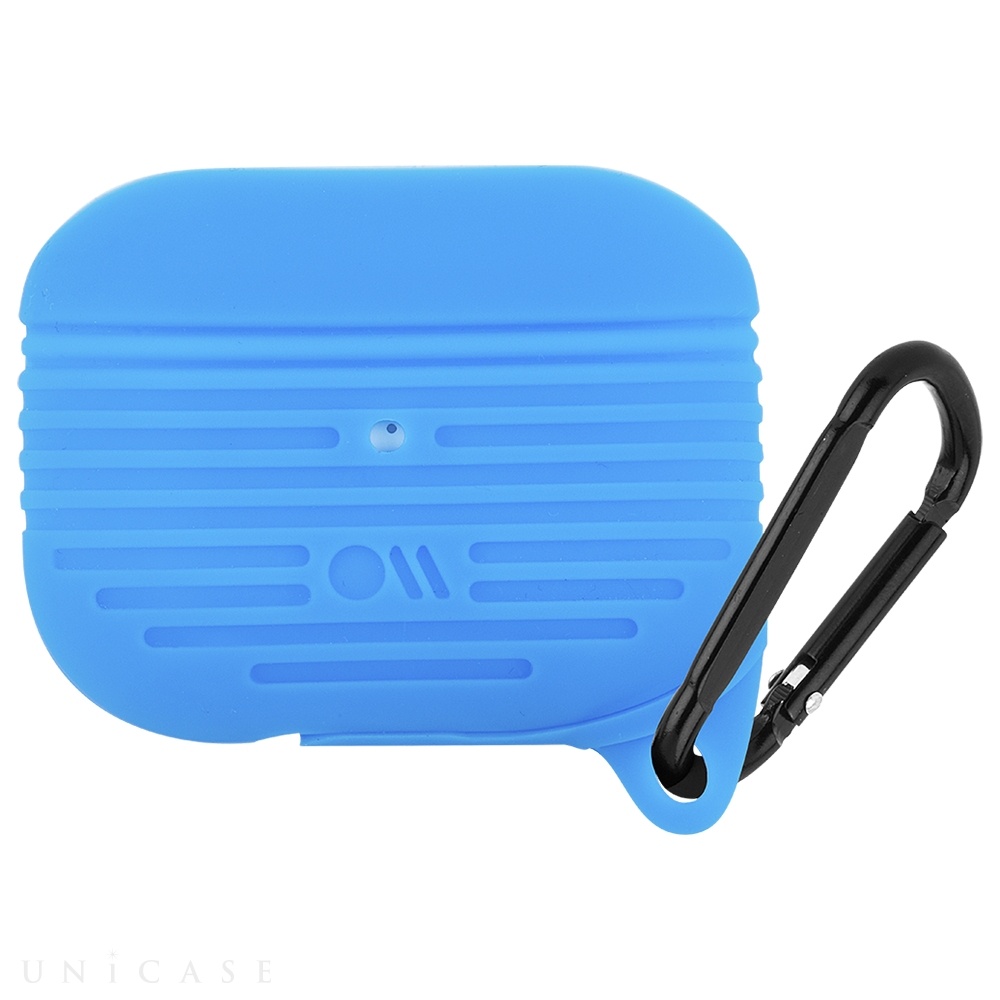 【AirPods Pro(第1世代) ケース】Waterproof Tough Case (Blue)