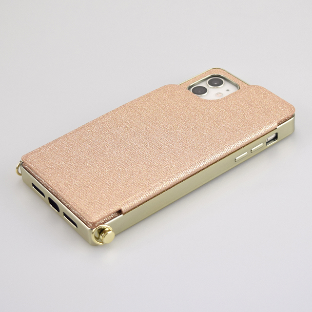 【iPhone11/XR ケース】Cross Body Case Glitter Series for iPhone11 (coral copper)goods_nameサブ画像