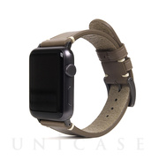【Apple Watch バンド 45/44/42mm】Italian Buttero Leather (ベージュ) for Apple Watch SE(第2/1世代)/Series9/8/7/6/5/4/3/2/1