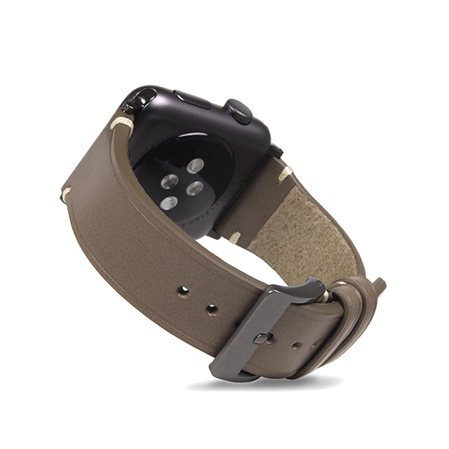 【Apple Watch バンド 41/40/38mm】Italian Buttero Leather (ベージュ) for Apple Watch SE(第2/1世代)/Series9/8/7/6/5/4/3/2/1サブ画像