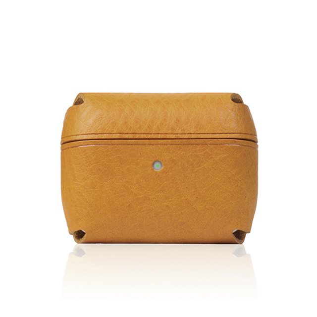 【AirPods Pro(第1世代) ケース】Italian Minerva Box Leather (タン)goods_nameサブ画像