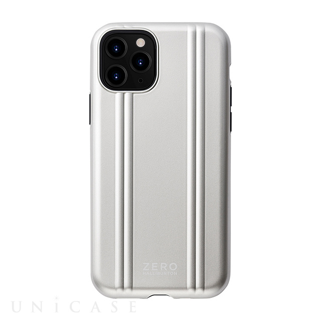 【アウトレット】【iPhone11 Pro ケース】ZERO HALLIBURTON Hybrid Shockproof case for iPhone11 Pro (Silver)