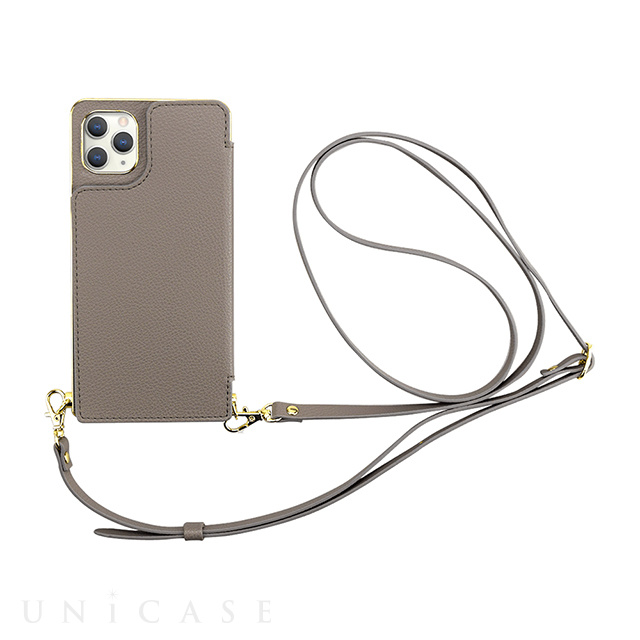 【アウトレット】【iPhone11 Pro ケース】Cross Body Case for iPhone11 Pro (gray)
