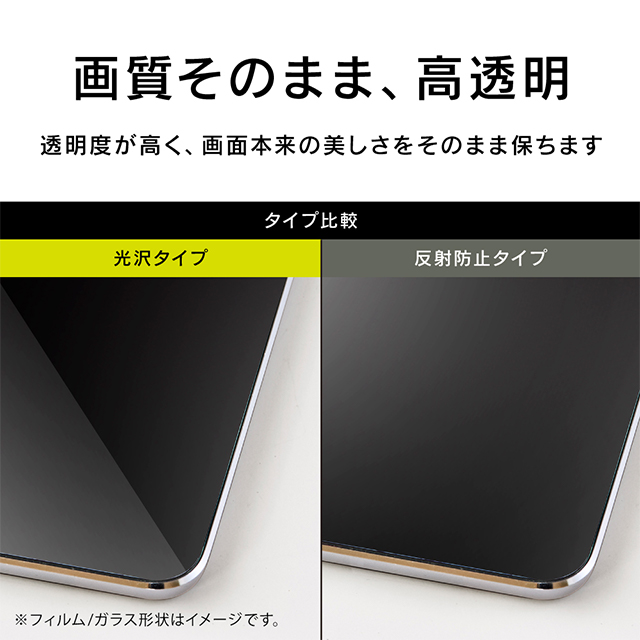 【iPad Pro(11inch)(第4/3/2/1世代)/Air(10.9inch)(第5/4世代) フィルム】高透明 極薄軽量 液晶保護強化ガラスサブ画像