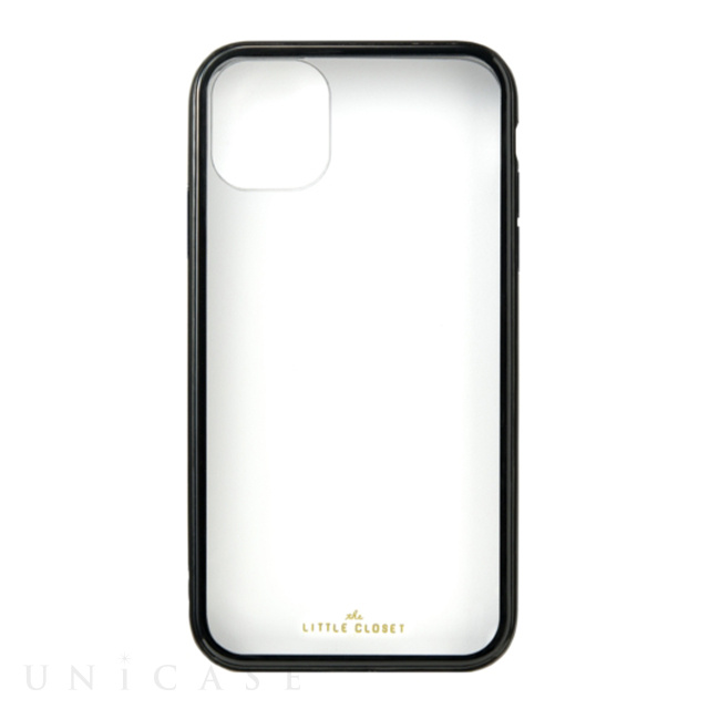 【iPhone11/XR ケース】LITTLE CLOSET iPhone case (BLACK)