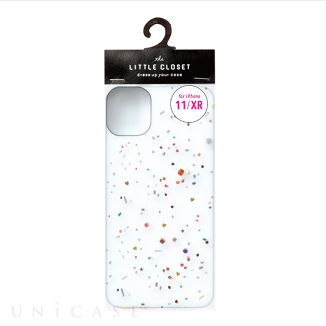 LITTLE CLOSET iPhone11/XR 着せ替えフィルム (Water-beads)
