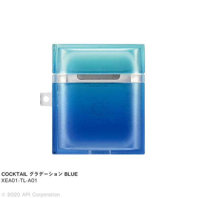 【AirPods(第2/1世代) ケース】TILE COCKTAIL (グラデーション BLUE)goods_nameサブ画像