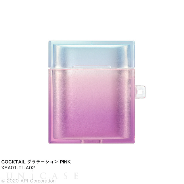 【AirPods ケース】TILE COCKTAIL (グラデーション PINK)