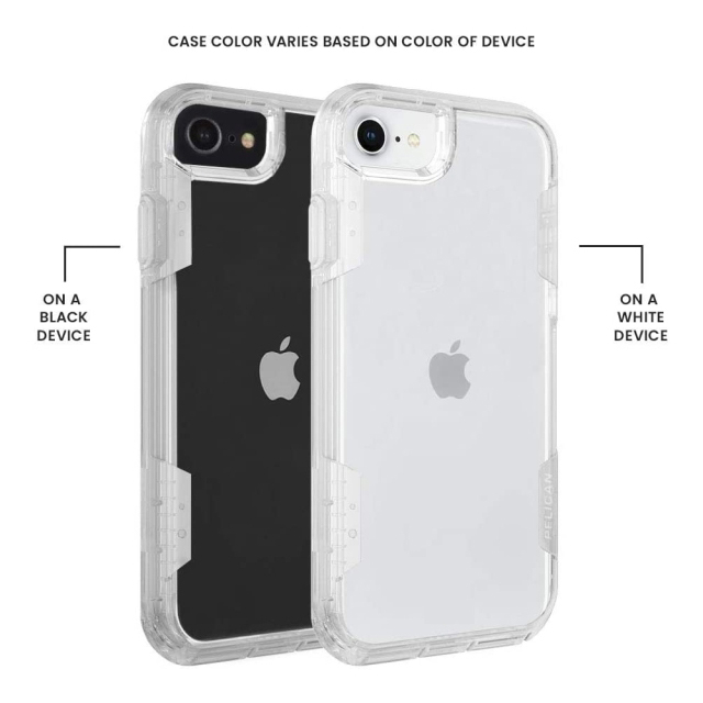 【iPhoneSE(第3/2世代)/8/7/6s/6 ケース】PELICAN × Case-Mate Voyager (Clear)サブ画像