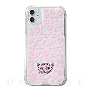 【iPhone11 ケース】FLAIR CASE ＆ CASE (PINK LEOPARD)