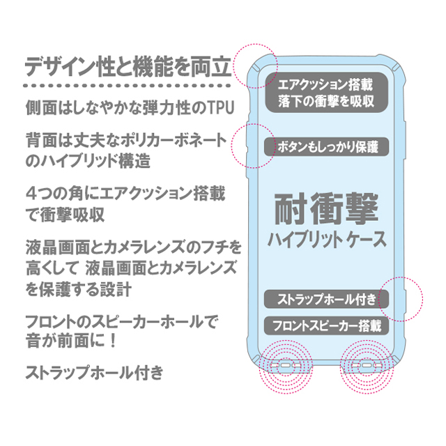 【iPhone11 Pro ケース】FLAIR CASE ＆ CASE (BLACK DIAMOND)goods_nameサブ画像